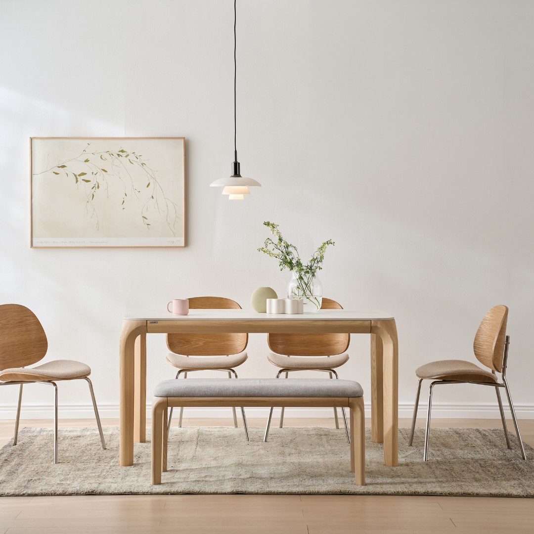 Laeti Wide 4-Person Dining Table