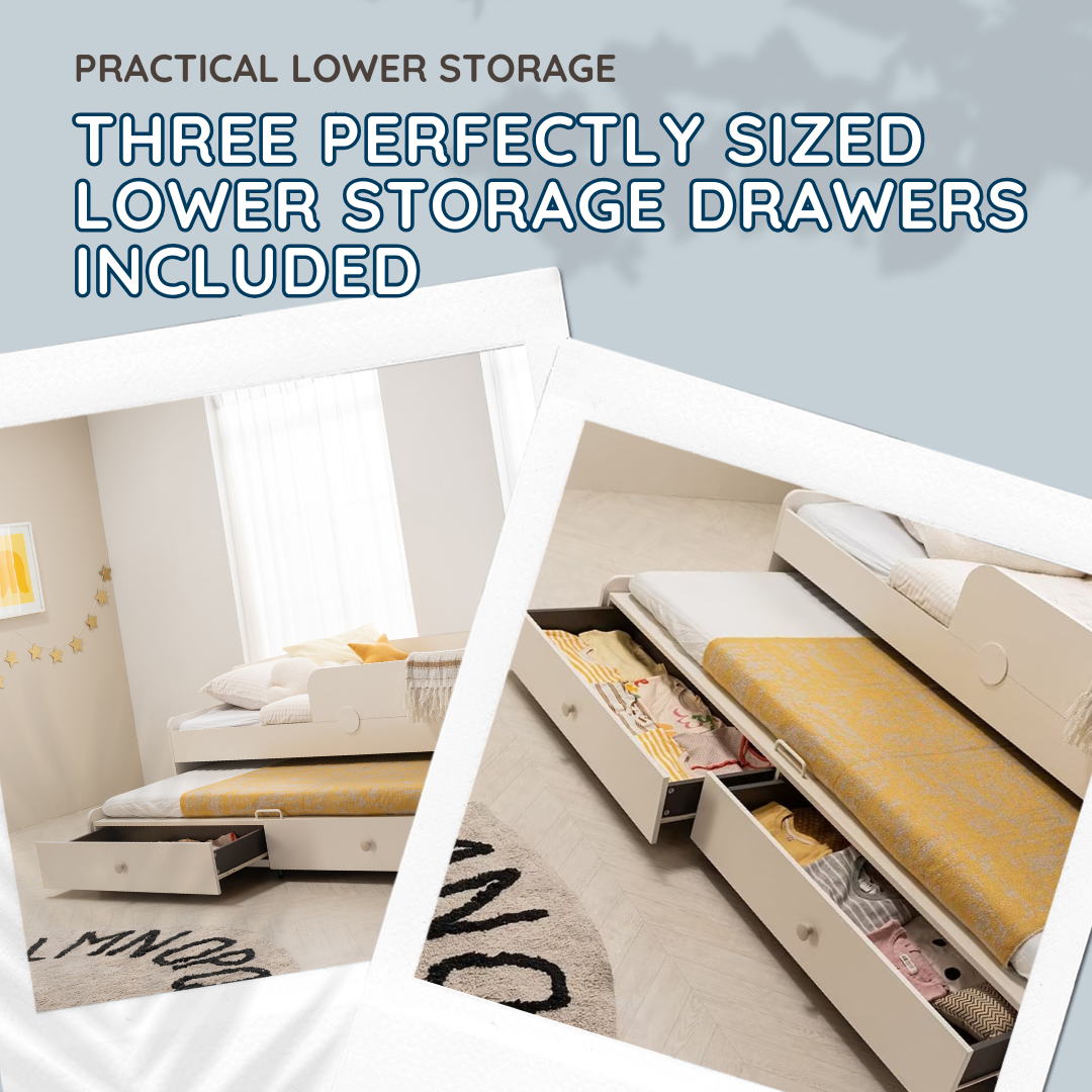 Comme Junior Sliding Storage Bed