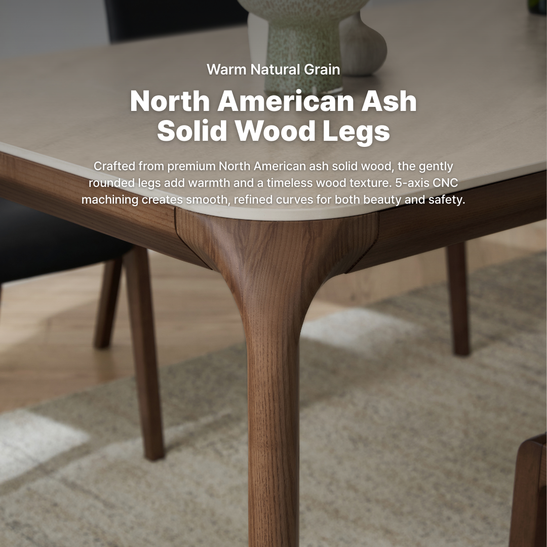 Laeti Wide 4-Person Dining Table