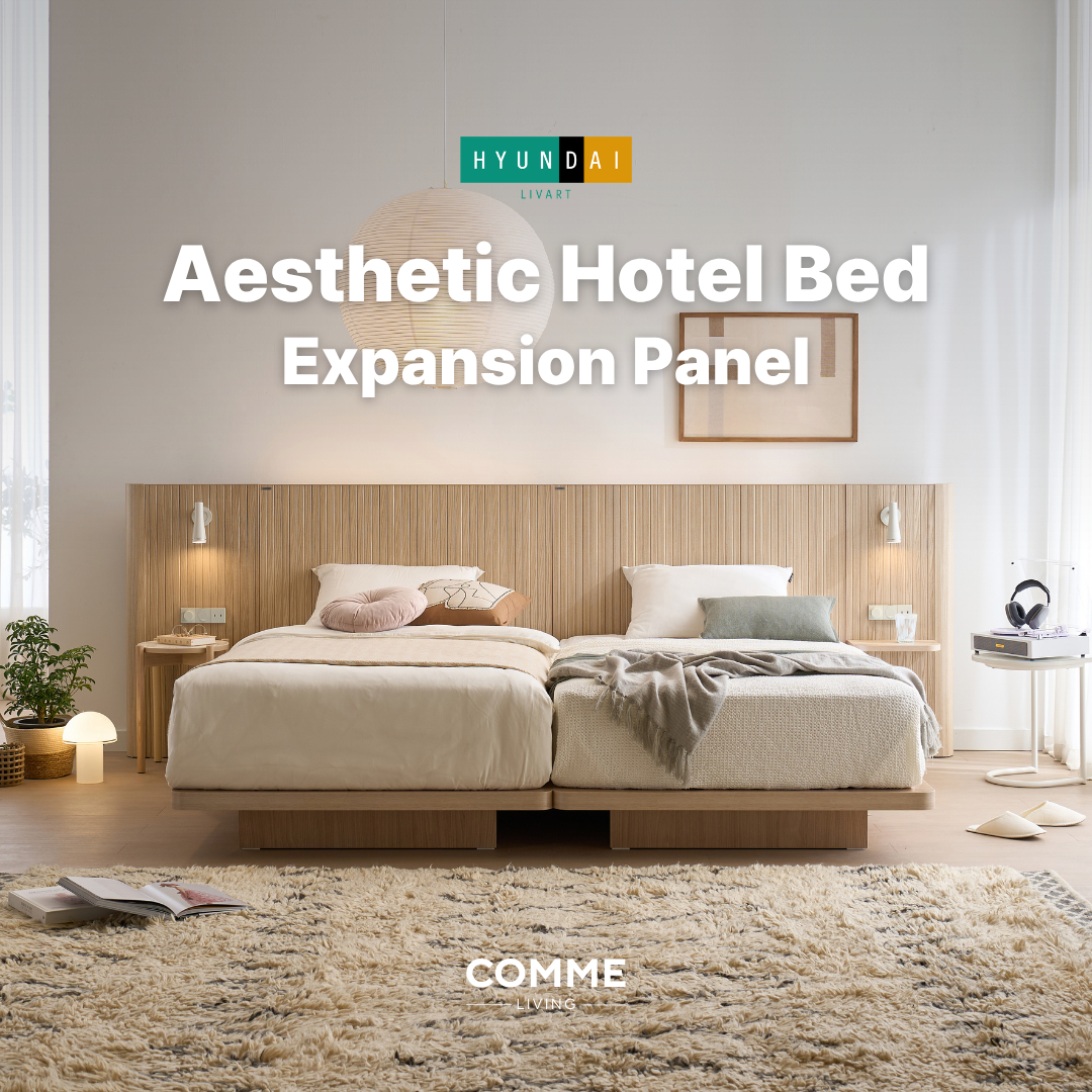 Aesthetic Hotel Bed Expansion Size.