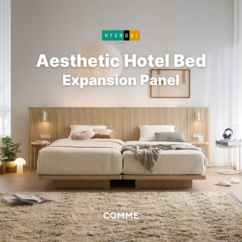 Aesthetic Hotel Bed Expansion Size.