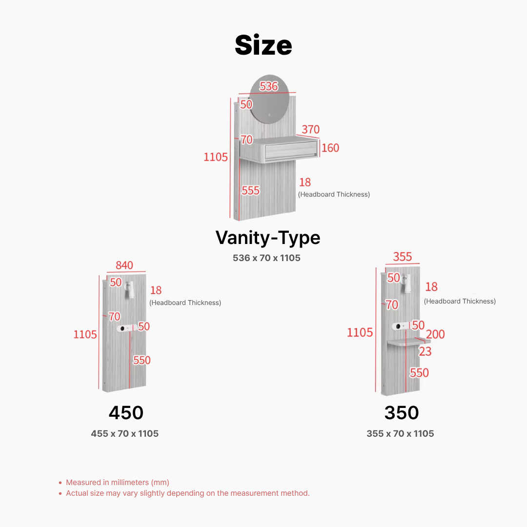 Aesthetic Hotel Bed Expansion Size.