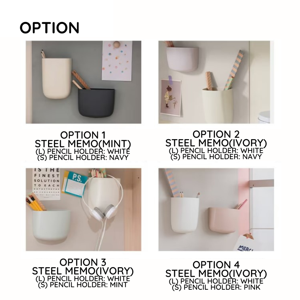Ronan Steel Memo Board Set