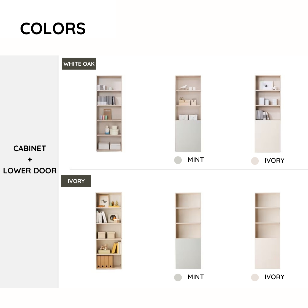 Ronan 600 5-level Cabinet with Lower Door
