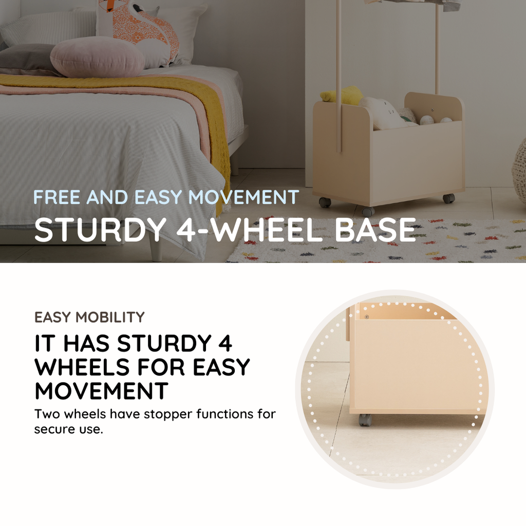 Comme Kids Mobile Clothing Rack