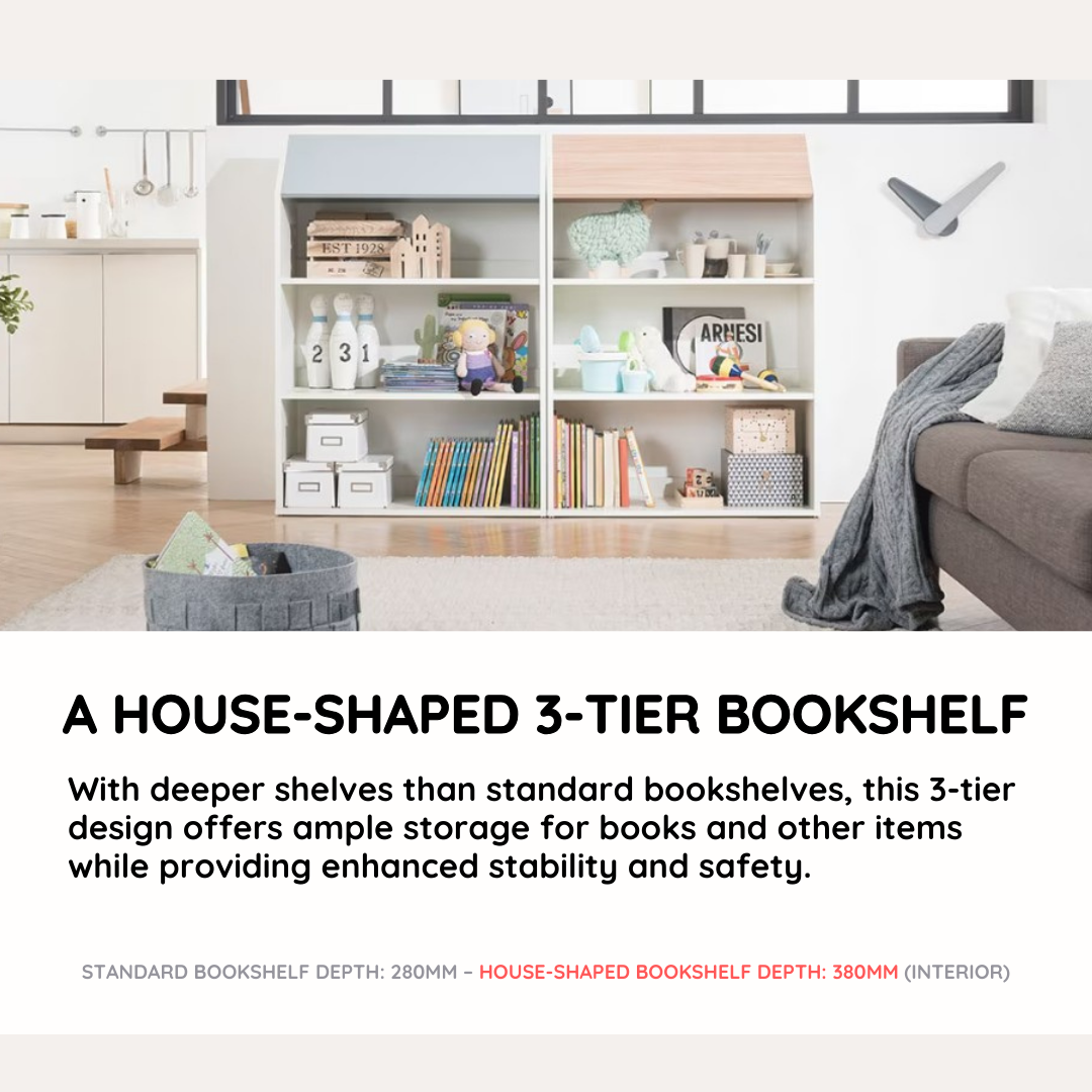 Friends i Macaron House Bookshelf