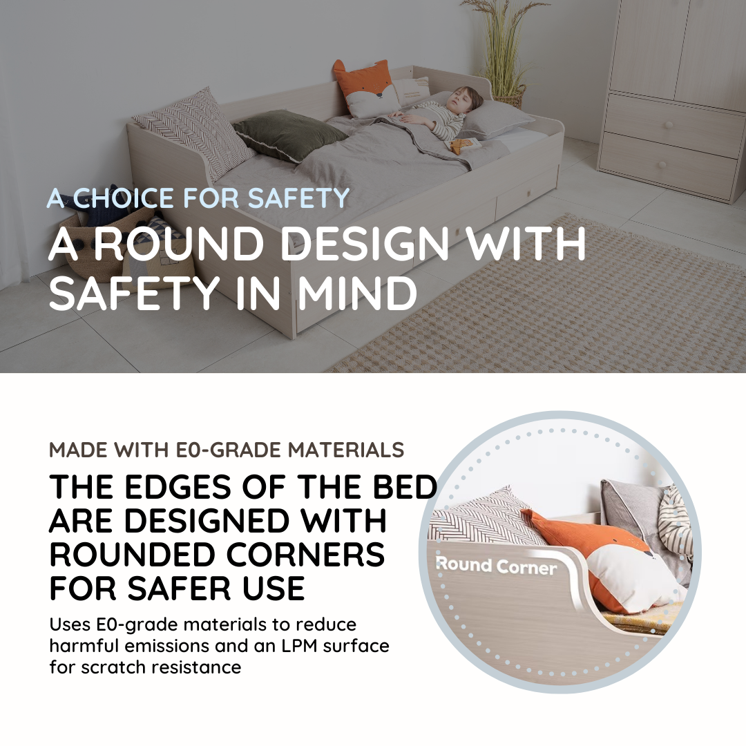 Comme Junior Storage Bed