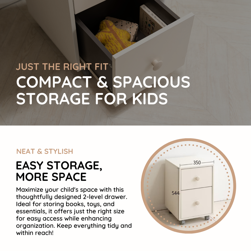Comme Junior 2-Level Drawer