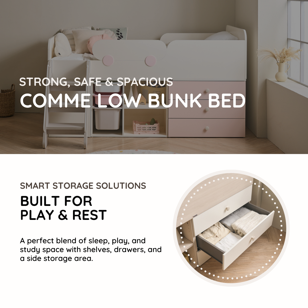 Comme Low Bunk Bed