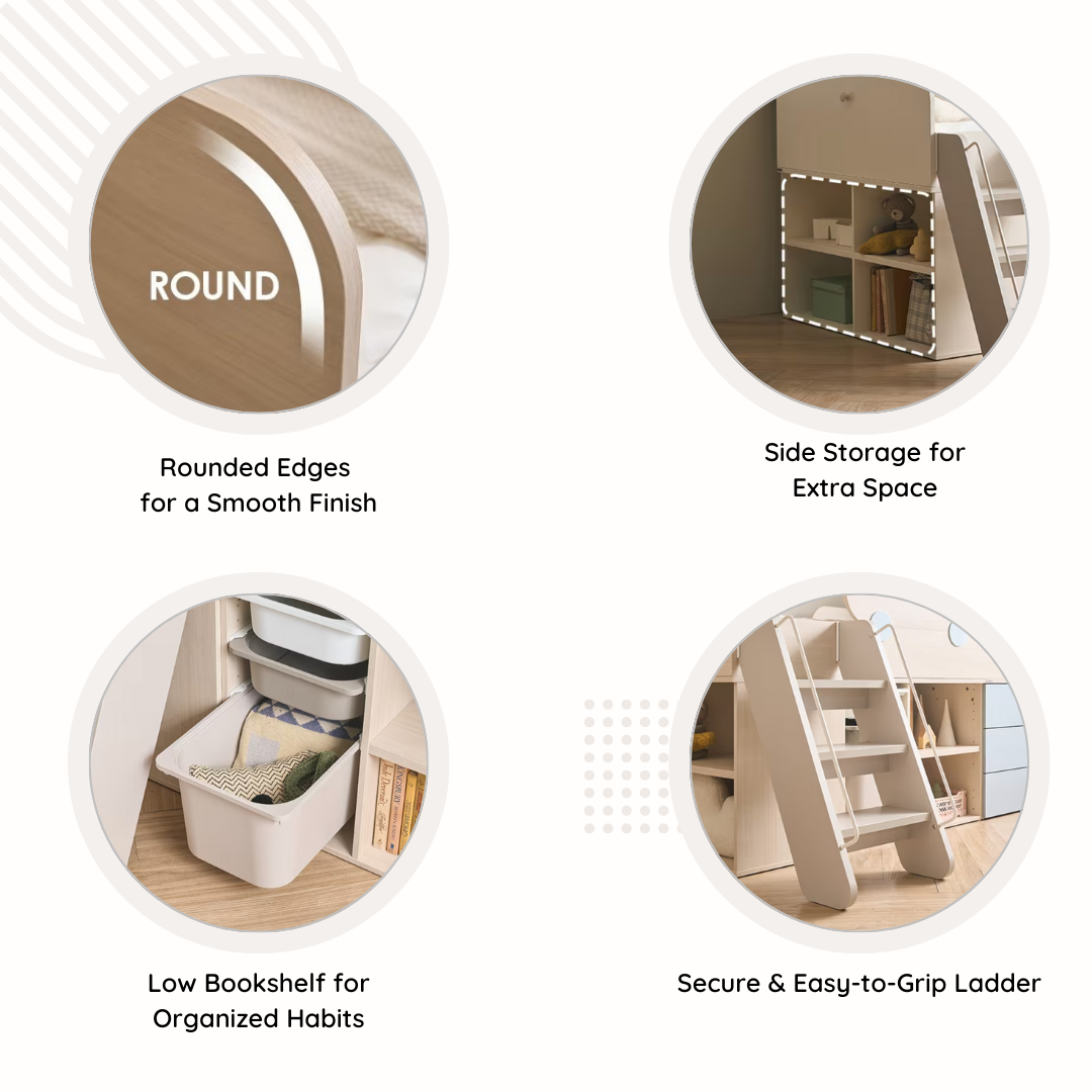 Comme Low Bunk Bed