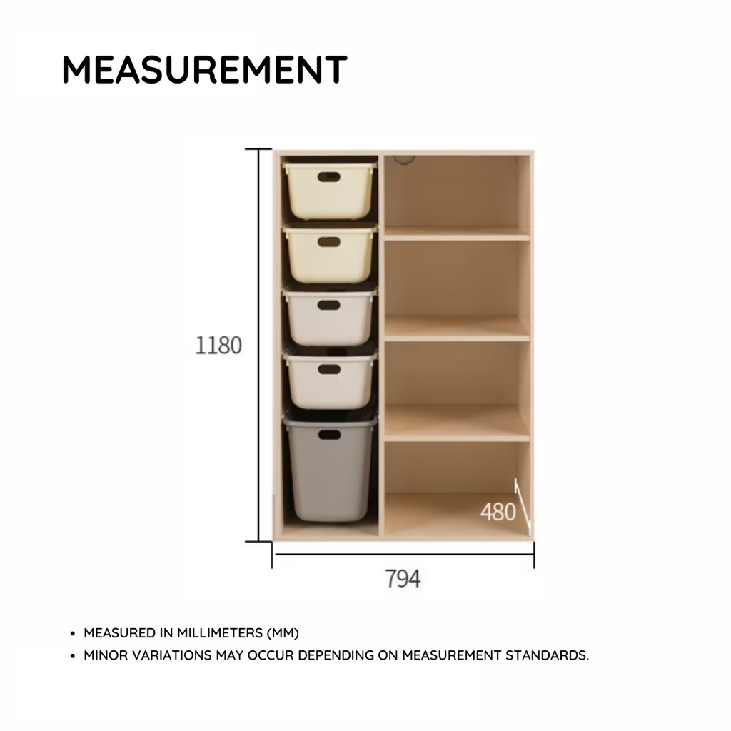 TIDY UP 1x5 Combi Storage