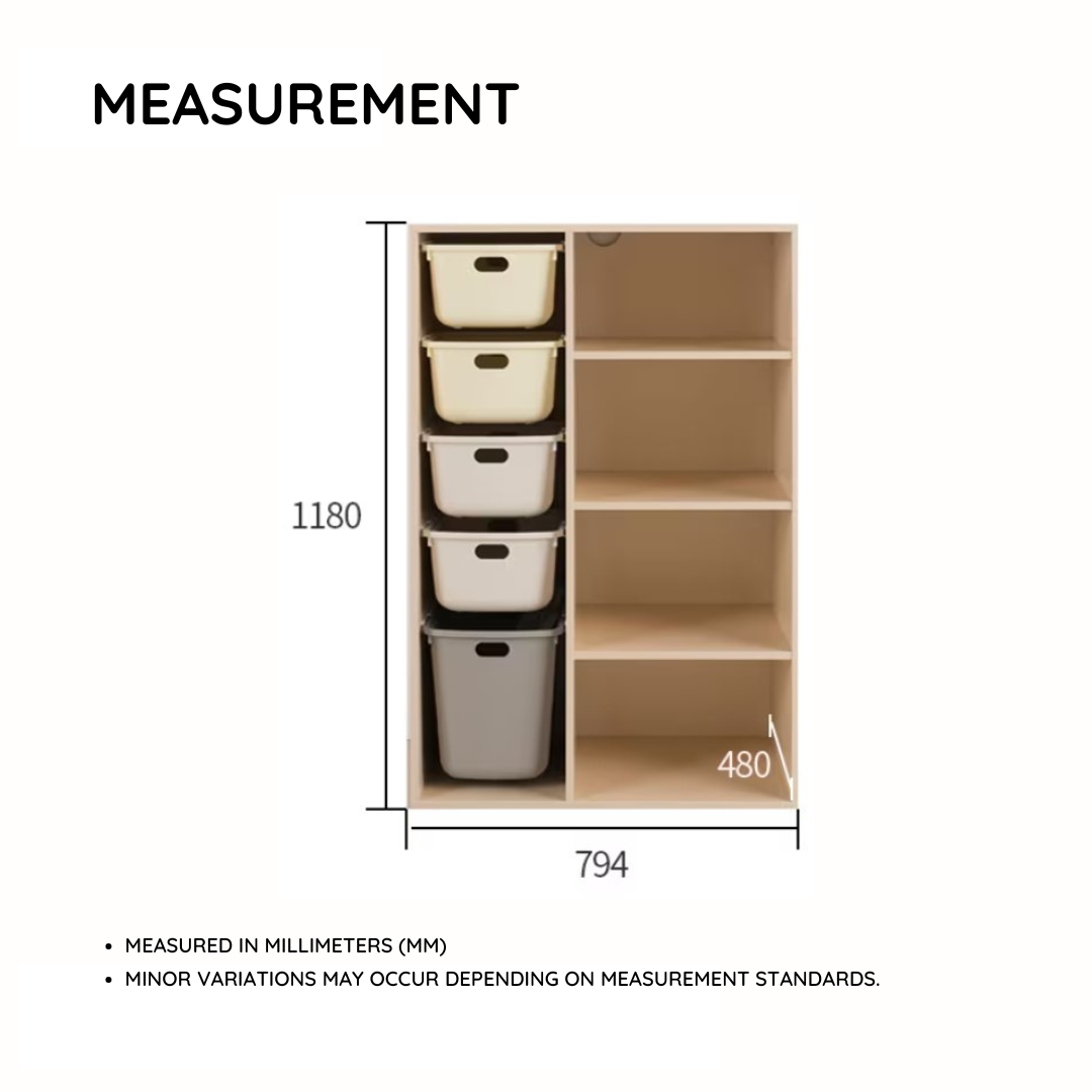 TIDY UP 1x5 Combi Storage