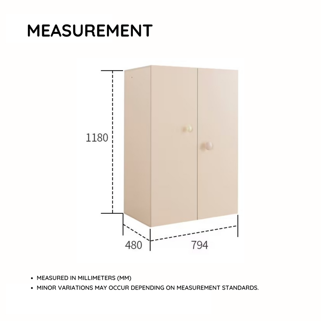 TIDY UP 2-Door Wardrobe
